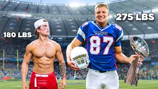 Training W NFL s Strongest Tight End GRONK