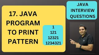 17 Program to Print Pattern in Java Java Interview Questions