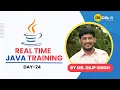 JAVA Real Time Training - Day 24 Types of Operators in Java By Dilip IT Academy