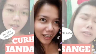 janda bigo curhat sampai basah bigo live