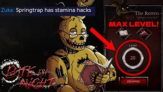 Trolling Toxic Survivors With My MAX LEVEL Springtrap Bite By Night