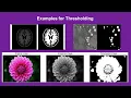 Thresholding Basic Global and Adaptive Thresholding
