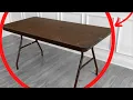 Genius folding table hack Save hundreds