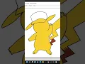 Drwaing Pikachu in Python