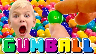 Download Brother Took GumBall In My Color! Giant BubbleGum Machine Pretend Play With Coin Money. MP3