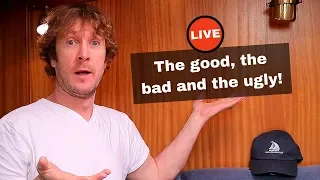 🔴 LIVE: Back on the Boat – The Good, The Bad and the Ugly! | ⛵️ Sailing Britaly ⛵️