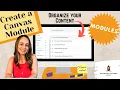 Organize your Content in a Canvas Module Easy Canvas Module Tutorial
