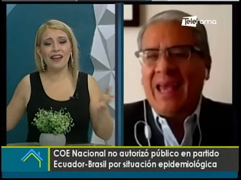 COE Nacional no autorizó público en partido Ecuador Brasil por situación epidemiológica