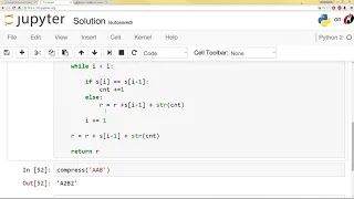 String Compression Interview Problem SOLUTION-24