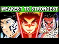 All 9 Pillars RANKED from Weakest to Strongest Demon Slayer Kimetsu no Yaiba Every Hashira