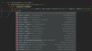 Implementation of Selection Sort Algorithm in Scala DSA Learn To Code in Scala