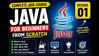 Java Tutorial for Beginners 2026 Complete Java Course Episode 1