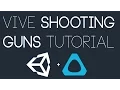 Unity VR Vive Gun Shooting Tutorial SteamVR Haptic Feedback