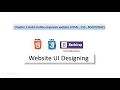 Chapter 2 - Learn to build mobile responsive website HTML Tutorial CSS Tutorial