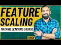 Feature Scaling in Machine Learning Explained in Hindi
