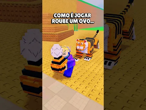 COMO Γ© JOGAR ROUBE um OVO...π₯π° POTEMER DUBLADO #roblox #shorts