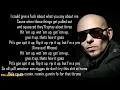 Download Lagu Pitbull - Dammit Man ft. Piccallo (Lyrics)