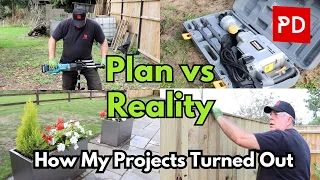Summer Projects Plan vs Reality