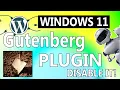 How to Use Disable Gutenberg Plugin in WordPress - WPStudioLab