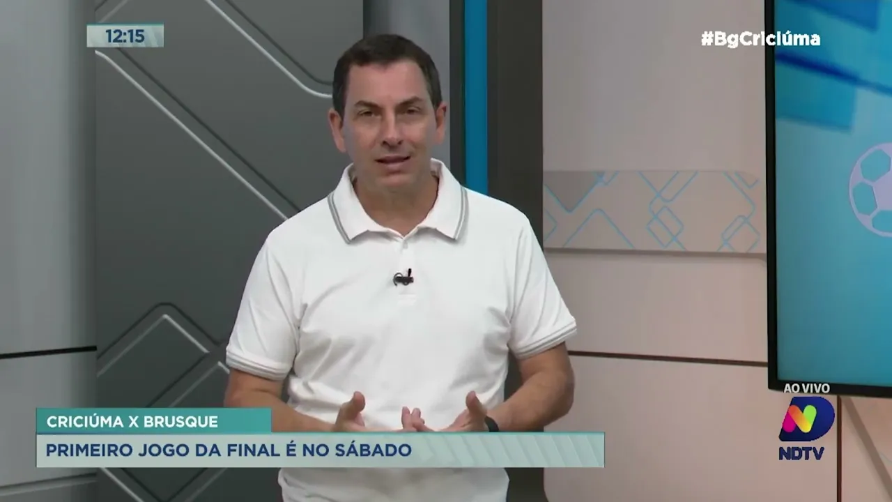 Renato Semensati: primeiro jogo da final do Catarinense é sábado em Criciúma