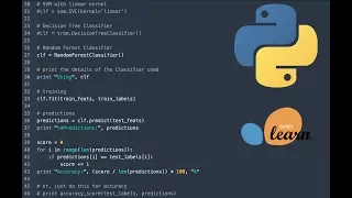 Getting started with Machine Learning using Python and Scikit-Learn