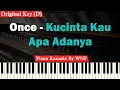 Download Lagu Once - Kucinta Kau Apa Adanya Karaoke Piano | Once - Aku Mau Karaoke