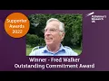 Download Lagu Fred Walker | Outstanding Commitment Award | Supporter Awards 2022
