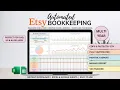 Automated Etsy Bookkeeping Tutorial - Monthly Report