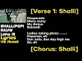 Shallipopi, Rauw Alejandro - Laho III (Lyrics)