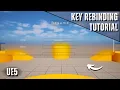 Key Rebinding Remmaping in Unreal Engine Tutorial