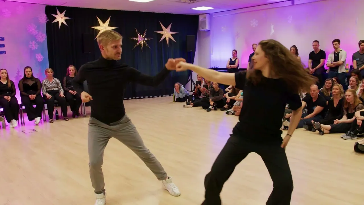 Emil Zetterström & Benedikte Østbø Sørensen - All-Stars Jack&Jill Finals - Winter White 2024