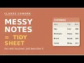 Turn Messy Notes Into a Clean Spreadsheet in 30 Seconds