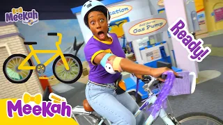 Bicycle Song With Meekah 🚲 Blippi Vehicles | Learning Videos for Kids