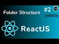 React js Tutorial React Folder Structure Explained HINDI - Part