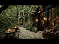 Secret Garden Café With Nature Therapy | Peaceful Jazz for Calm Reflection and Stress Relief