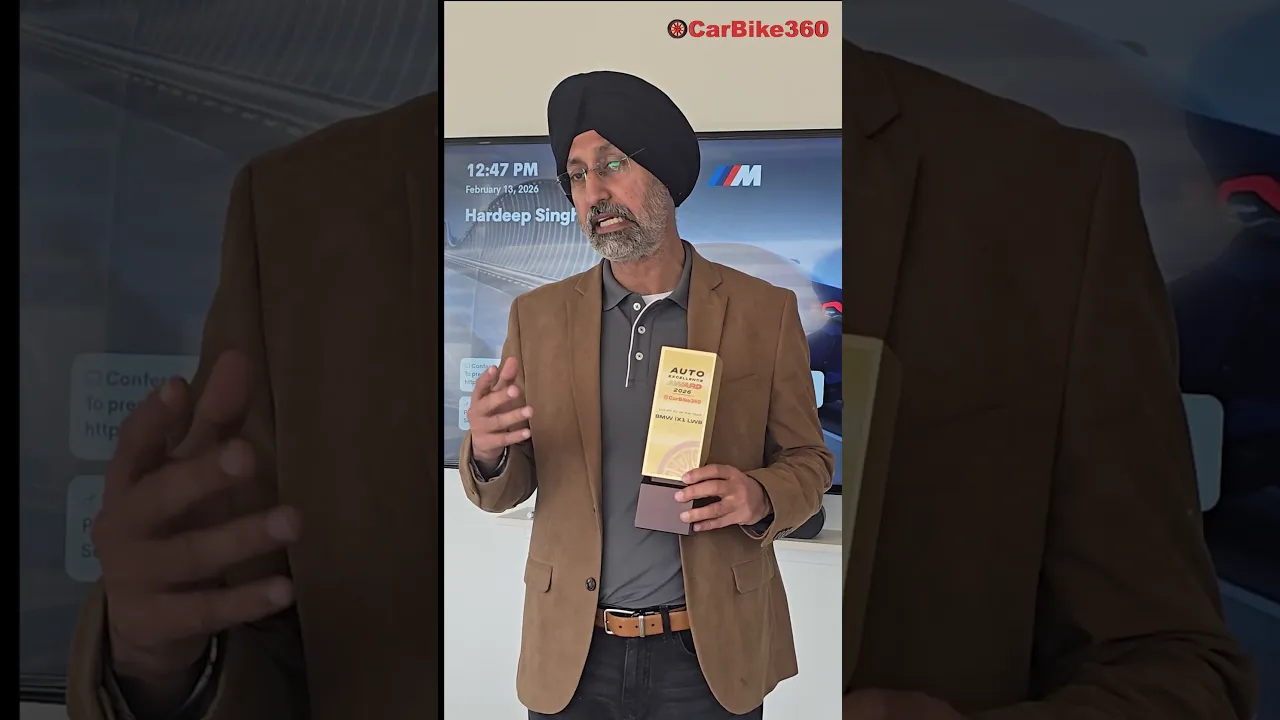 BMW iX1 Wins Luxury EV of the Year at Carbike360 x CMV360 Auto Excellence Awards 2026