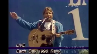 John Denver - Earth Day Rally 1990, Washington, DC