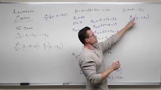 Arithmetic Series Precalculus - College Algebra 70