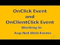 Using OnClick and OnClientClick Events in Net Web Forms Coding Solutions With Ankit