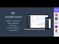 Simplify Admin Bootstrap 4 Dashboard Template and UI Kit for Angular 5 or JQuery Themeforest