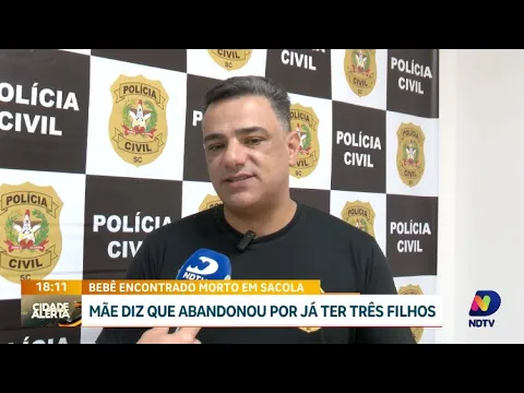 Identidade revelada: mulher que abandonou bebê em sacola, é identificada em Chapecó