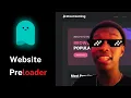 Preloader for website using HTML CSS and JavaScript