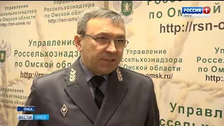 Работу 6 омских предприятий приостановили сотрудники регионального управления Росссельхознадзора в этом году