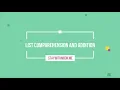 Python Tutorial Bangla 61 List Comprehension