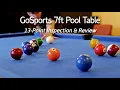 The Complete GoSports Portable 7 Foot Pool Table Review