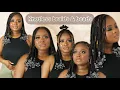 DIY SHORT KNOTLESS BRAIDS BEADS TUTORIAL BEGINNER FRENDLY