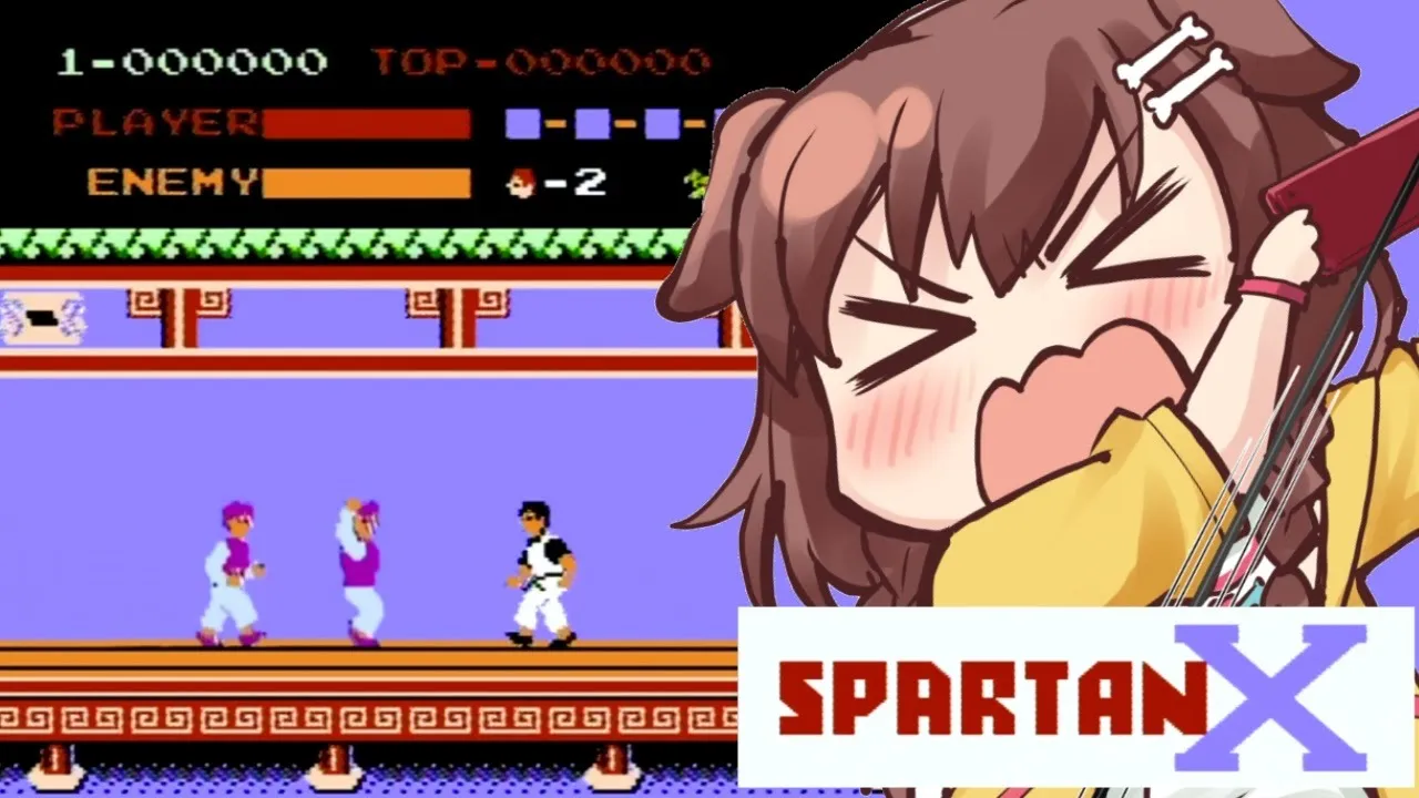 【FC】スパルタンX遊ぶ！！！【ファミコン】