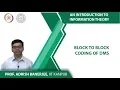 Block to block coding of DMS