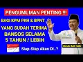 KPM PKH BPNT LEBIH DARI 5 TAHUN WAJIB TAU ! SIAP SIAP DI GRADUASI ATAU MASUK PROGRAM PEMBERDAYAAN 😍