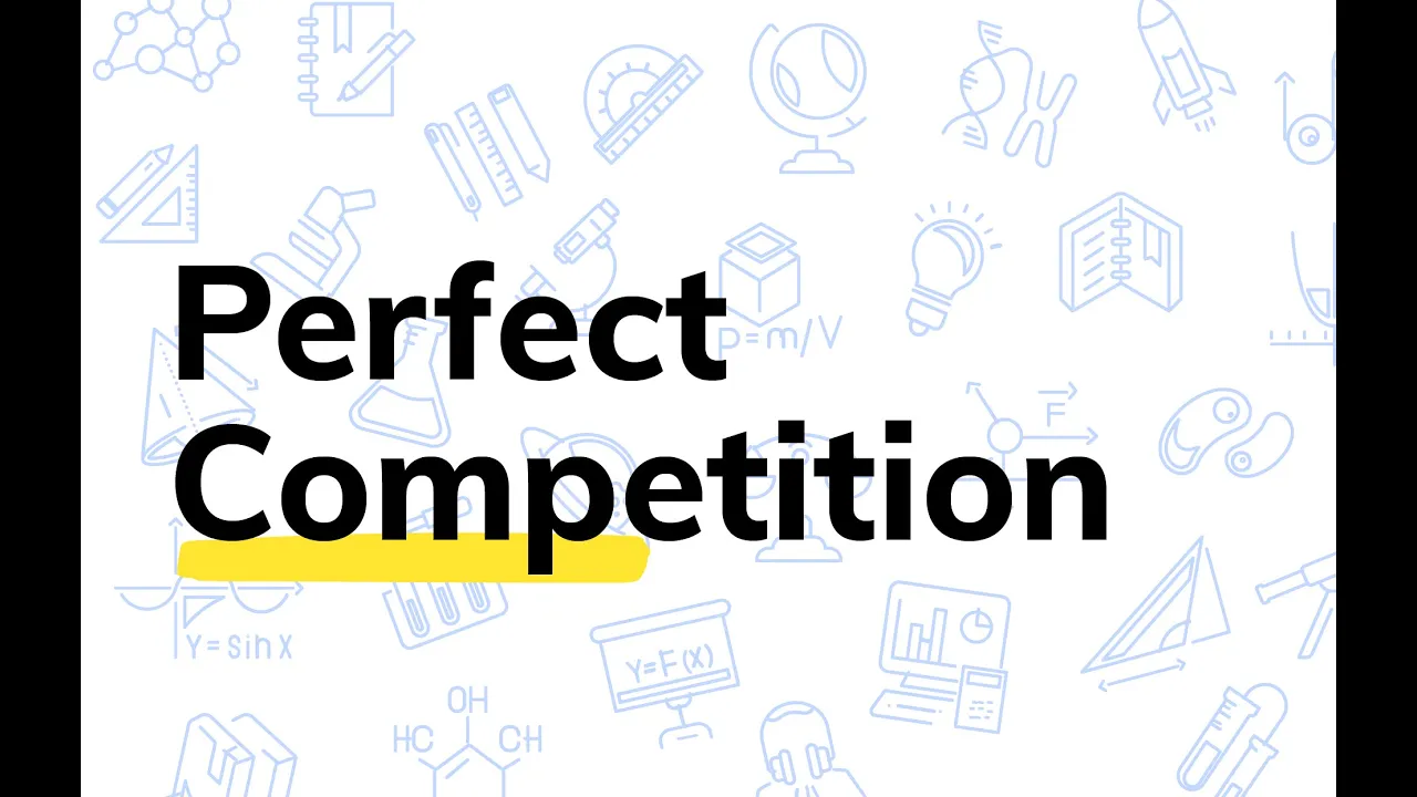 Perfect Competition Explained | ECON 208 @ McGill | Wizeprep